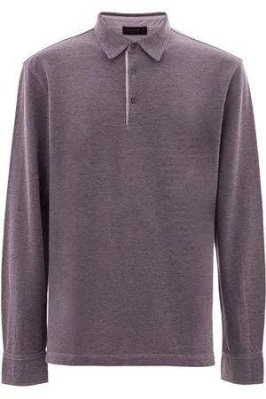 corneliani Heren, Tops, Paars, Maat: L Katoen