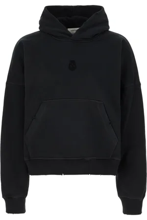 Alexander McQueen Heren, Sweatshirts & Hoodies, Zwart, Maat: S Katoen