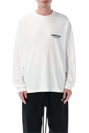 FEAR OF GOD Heren, Tops, Wit, Maat: L Katoen