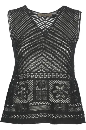 D.EXTERIOR Dames, Tops, Zwart, Maat: XS Katoen