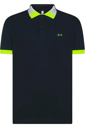 sun68 Heren, Tops, Blauw, Maat: 2XL Katoen