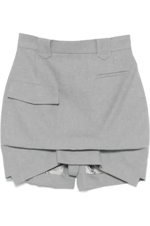 Vivienne Westwood Dames, Korte broeken, Grijs, Maat: S