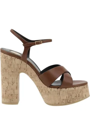 Saint Laurent Dames, Schoenen, Bruin, Maat: 39 EU