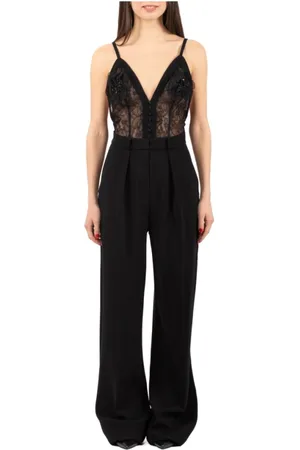 Elisabetta Franchi Dames, Jumpsuits & Playsuits, Zwart, Maat: XS