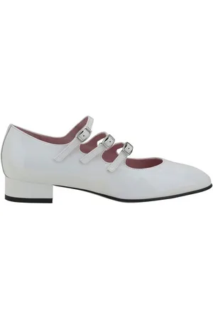 Carel Dames, Schoenen, Wit, Maat: 40 EU Leer