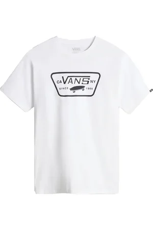 Vans Heren, Tops, Wit, Maat: M Katoen