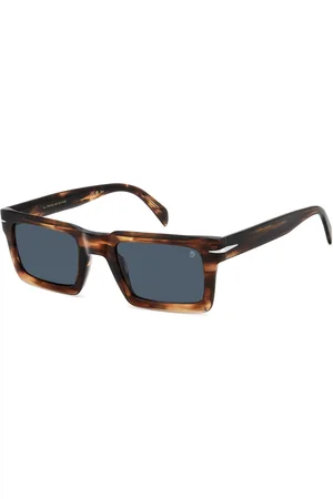 DB EYEWEAR BY DAVID BECKHAM Heren, Accessoires, Bruin, Maat: 51 MM