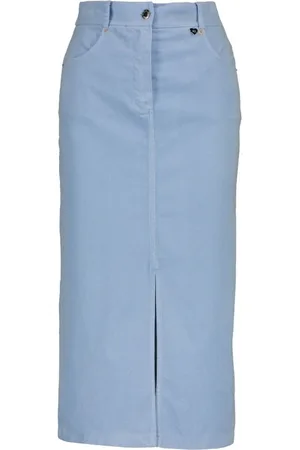 AMELIE & AMELIE Dames, Rokken, Blauw, Maat: XL