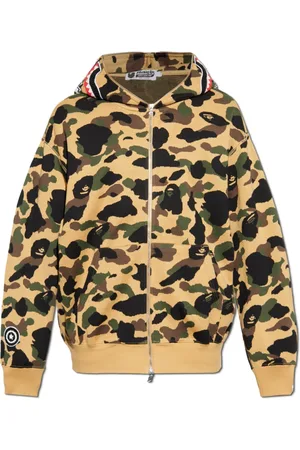 A Bathing Ape Heren, Sweatshirts & Hoodies, Geel, Maat: M Katoen