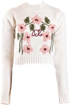 Dsquared2 Dames, Truien, Wit, Maat: S
