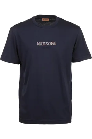 Missoni Heren, Tops, Blauw, Maat: S