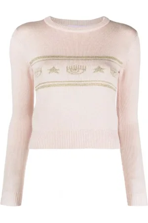 Chiara Ferragni Dames, Truien, Roze, Maat: M