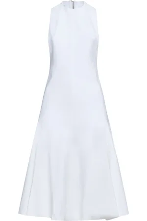 Jacquemus Dames, Jurken, Wit, Maat: S Jersey