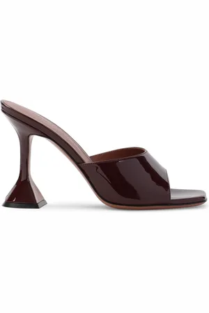 Amina Muaddi Dames, Schoenen, Rood, Maat: 37 EU Leer
