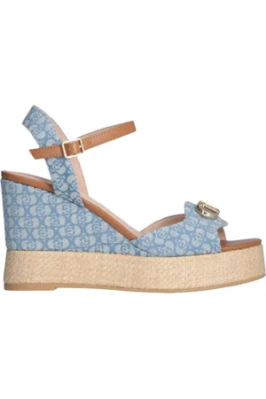 Liu Jo Dames, Schoenen, Blauw, Maat: 37 EU Denim