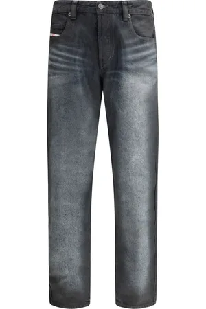 Diesel Heren, Jeans, Grijs, Maat: W36 Katoen
