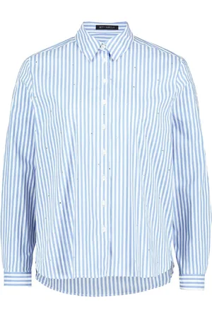 Betty Barclay Dames, Blouses & Shirts, Blauw, Maat: 2XL
