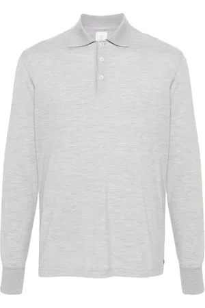 ELEVENTY Heren, Tops, Grijs, Maat: 3XL Wol