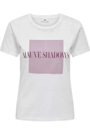 JACQUELINE DE YONG Dames, Tops, Wit, Maat: L Katoen
