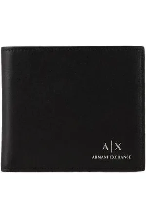 Armani Exchange Heren, Accessoires, Zwart, Maat: ONE Size Leer