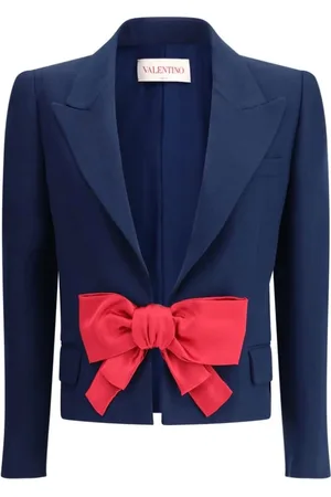 VALENTINO Dames, Jassen, Blauw, Maat: L Wol