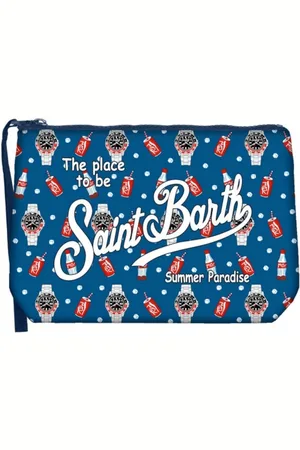 MC2 SAINT BARTH Dames, Tassen, Blauw, Maat: ONE Size