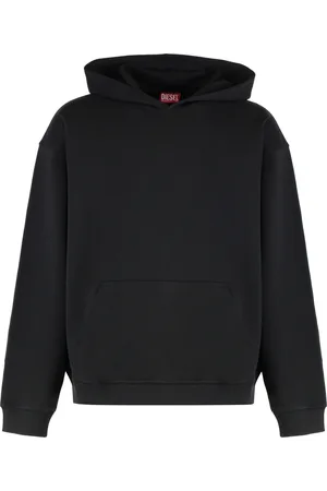Diesel Heren, Sweatshirts & Hoodies, Zwart, Maat: XL Katoen