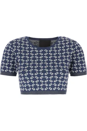 Givenchy Dames, Tops, Blauw, Maat: L Viscose