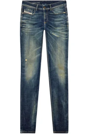 Diesel Heren, Jeans, Blauw, Maat: W36 Denim