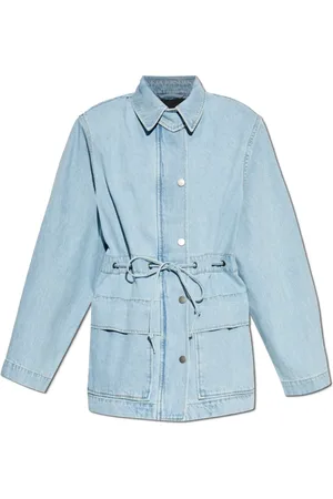 ROTATE Dames, Jassen, Blauw, Maat: M Denim