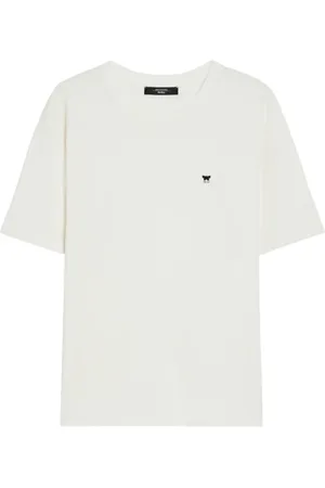 Max Mara Dames, Tops, Wit, Maat: S Katoen