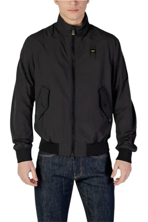 Blauer Heren, Jassen, Zwart, Maat: 2XL Katoen