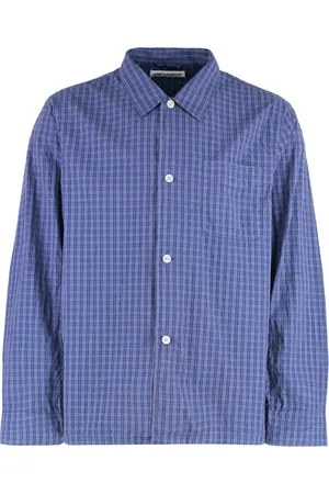 OUR LEGACY Heren, Overhemden, Blauw, Maat: XL Katoen