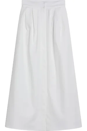 Max Mara Dames, Rokken, Wit, Maat: M Katoen