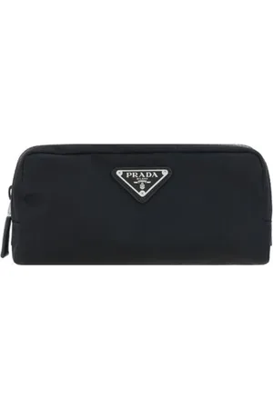 Prada Heren, Tassen, Zwart, Maat: ONE Size Nylon