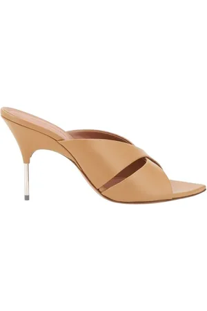 Amina Muaddi Dames, Schoenen, Bruin, Maat: 36 1/2 EU