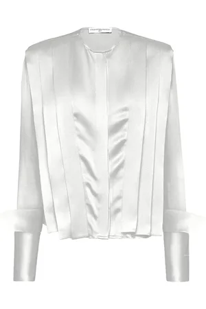 MVP Wardrobe Dames, Blouses & Shirts, Wit, Maat: M Katoen