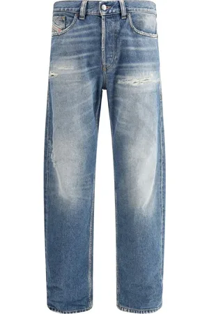 Diesel Heren, Jeans, Blauw, Maat: W28 Katoen