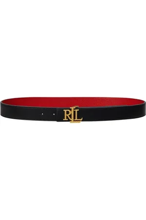 Ralph Lauren Dames, Accessoires, Zwart, Maat: L Leer
