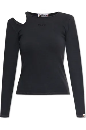 A Bathing Ape Dames, Tops, Zwart, Maat: L