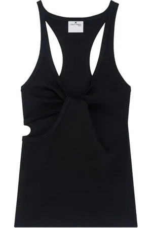 Courrèges Dames, Tops, Zwart, Maat: S