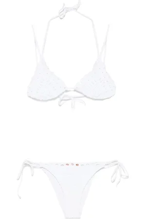 ERMANNO SCERVINO Dames, Badkleding, Wit, Maat: L