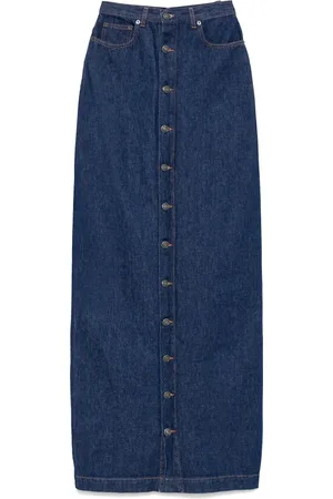 Fiorucci Dames, Rokken, Blauw, Maat: W26 Denim