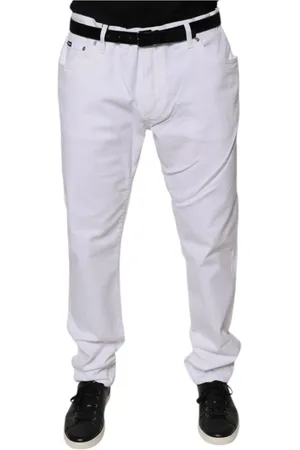 Dolce & Gabbana Heren, Jeans, Wit, Maat: XS Denim
