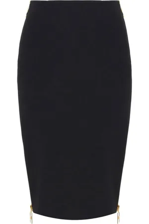 Elisabetta Franchi Dames, Rokken, Zwart, Maat: S