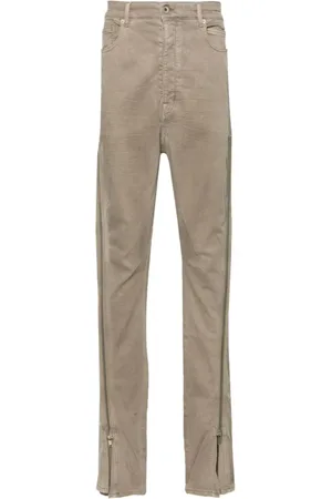 Rick Owens Heren, Broeken, Grijs, Maat: W32