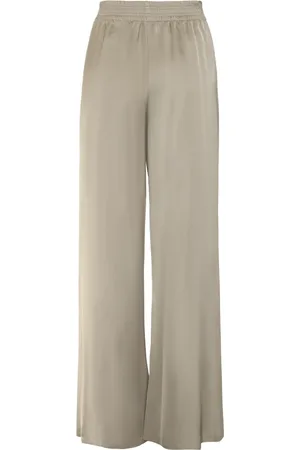 Fabiana Filippi Dames, Broeken, Grijs, Maat: M Viscose