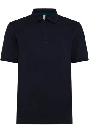 sun68 Heren, Tops, Blauw, Maat: 2XL Katoen