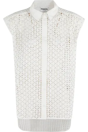 Essentiel Antwerp Dames, Blouses & Shirts, Wit, Maat: XS