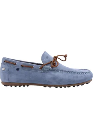 Floris van Bommel Heren, Schoenen, Blauw, Maat: 42 EU